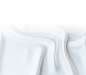 Soft white silk material representing flow and softness